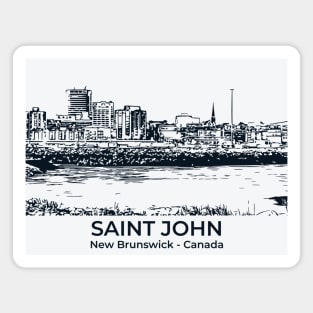 Saint John - New Brunswick Magnet